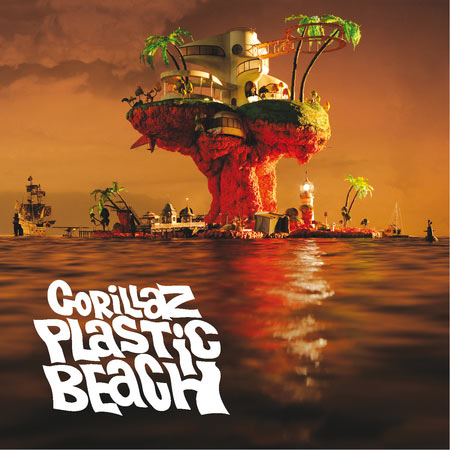 Gorillaz Platic Beach Album Cover