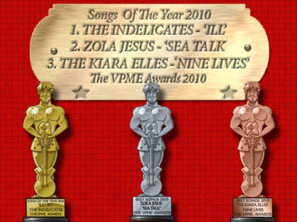 The VPME - Songs Of The Year 2010